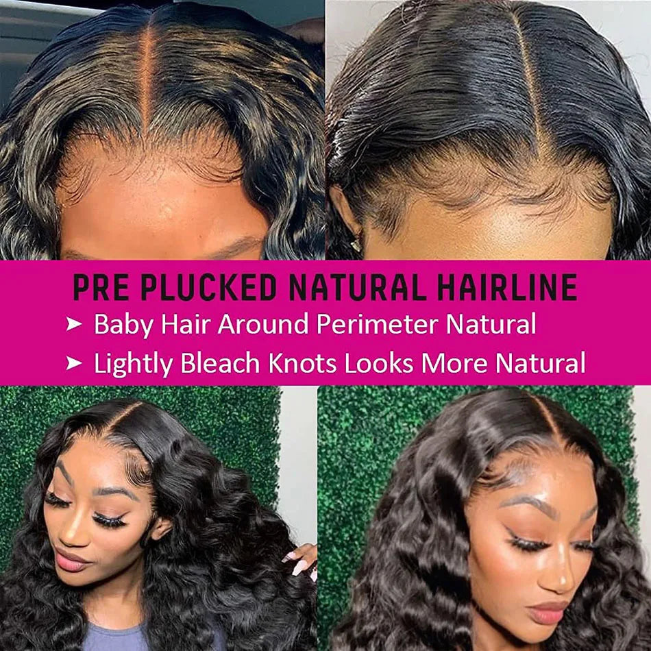 250 Density Loose Deep Wave 13x6 Hd Lace Front Human Hair Wig For Women Brazilian Curly Glueless Wigs On Clearance Sale 30 inch