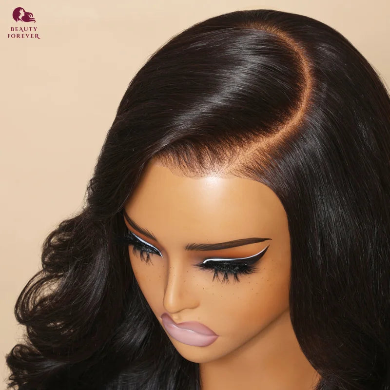 Jegomo Hair & Beauty 3D Body Wave 7x5 Bye Bye KNOTS Glueless Wig Human Hair Ready To Wear Brazilian Human Hair Wig Fits All Size Heads