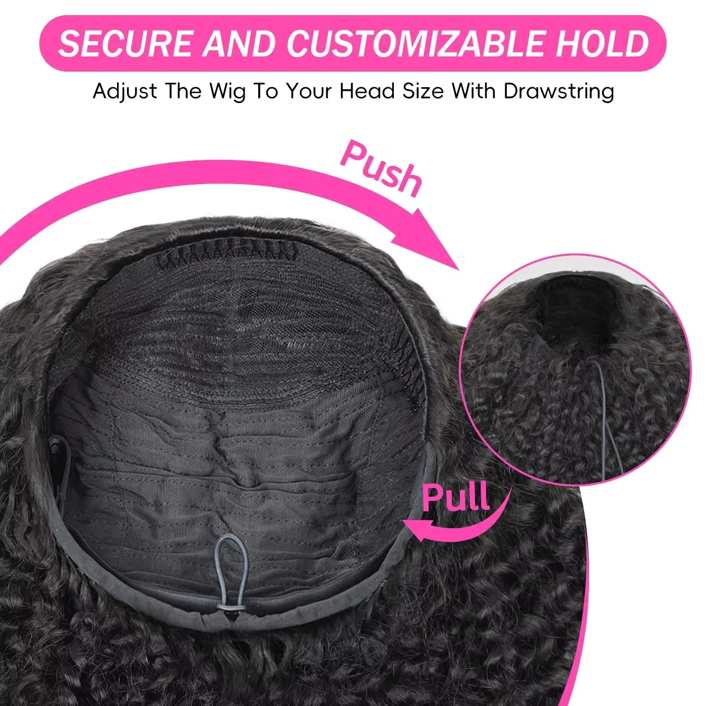 Half Wig Burmese Curly Glueless Human Hair Wigs With Drawstring Seamless Clip 250 Density Beginner Friendly Curly Wigs For Women