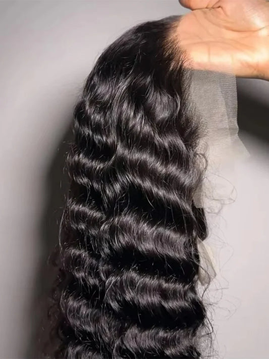 40 46 Inch Body Wave 13x6 HD Lace Front Human Hair Wigs Wet And Wavy Loose Body Wavy 13x4 Lace Frontal Wigs For Women 200%